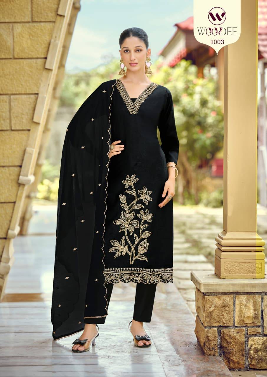 AAVANI BY WOODEE 1001 To 1006 Series Stylish Beautiful Colourful Viscose Kurti At Wholesale Price